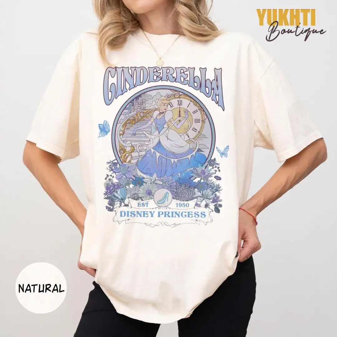 Vintage Disney Cinderella Shirt for Family Disneyland Trips