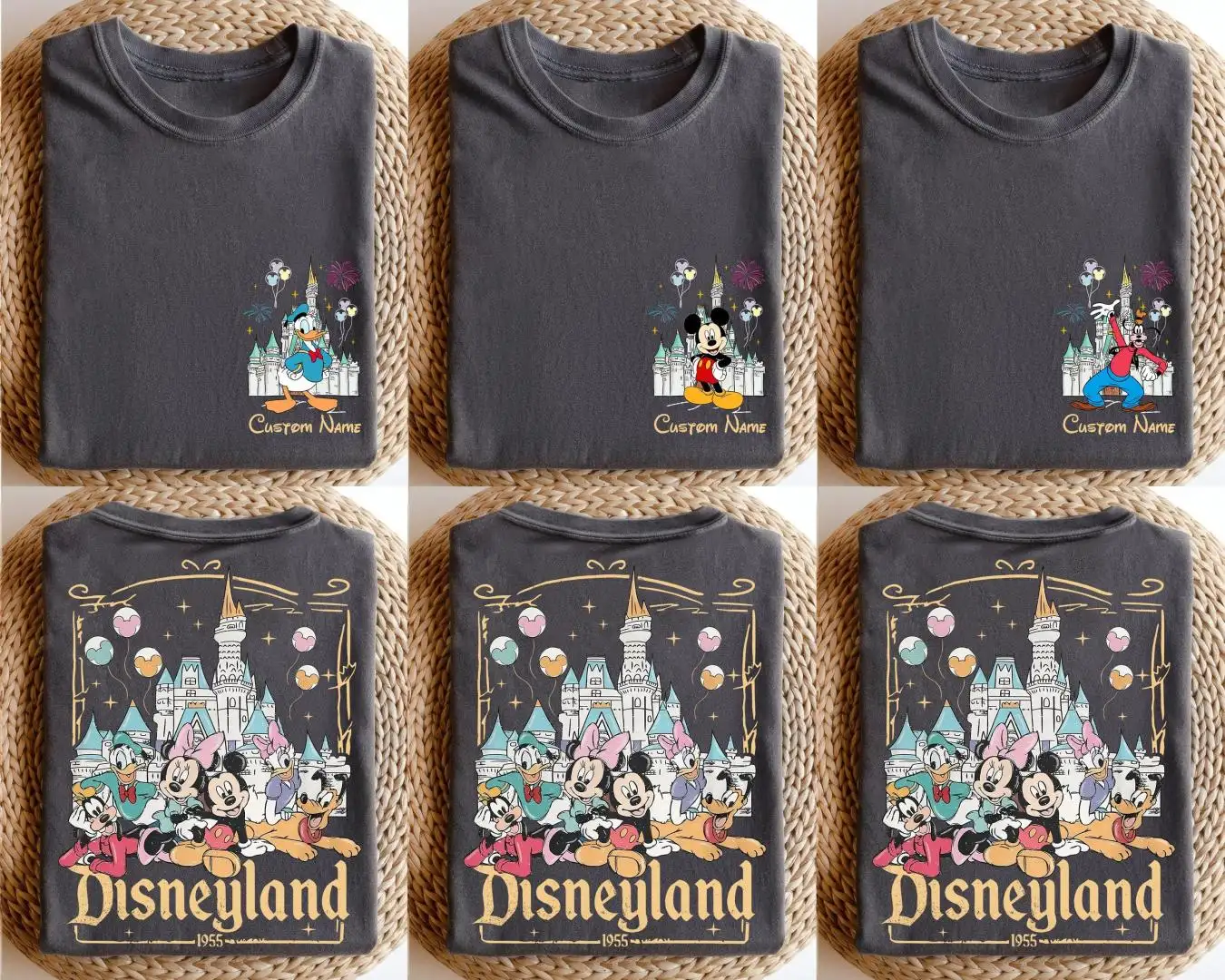 Vintage Disneyland 1955 Shirt For Family Trips
