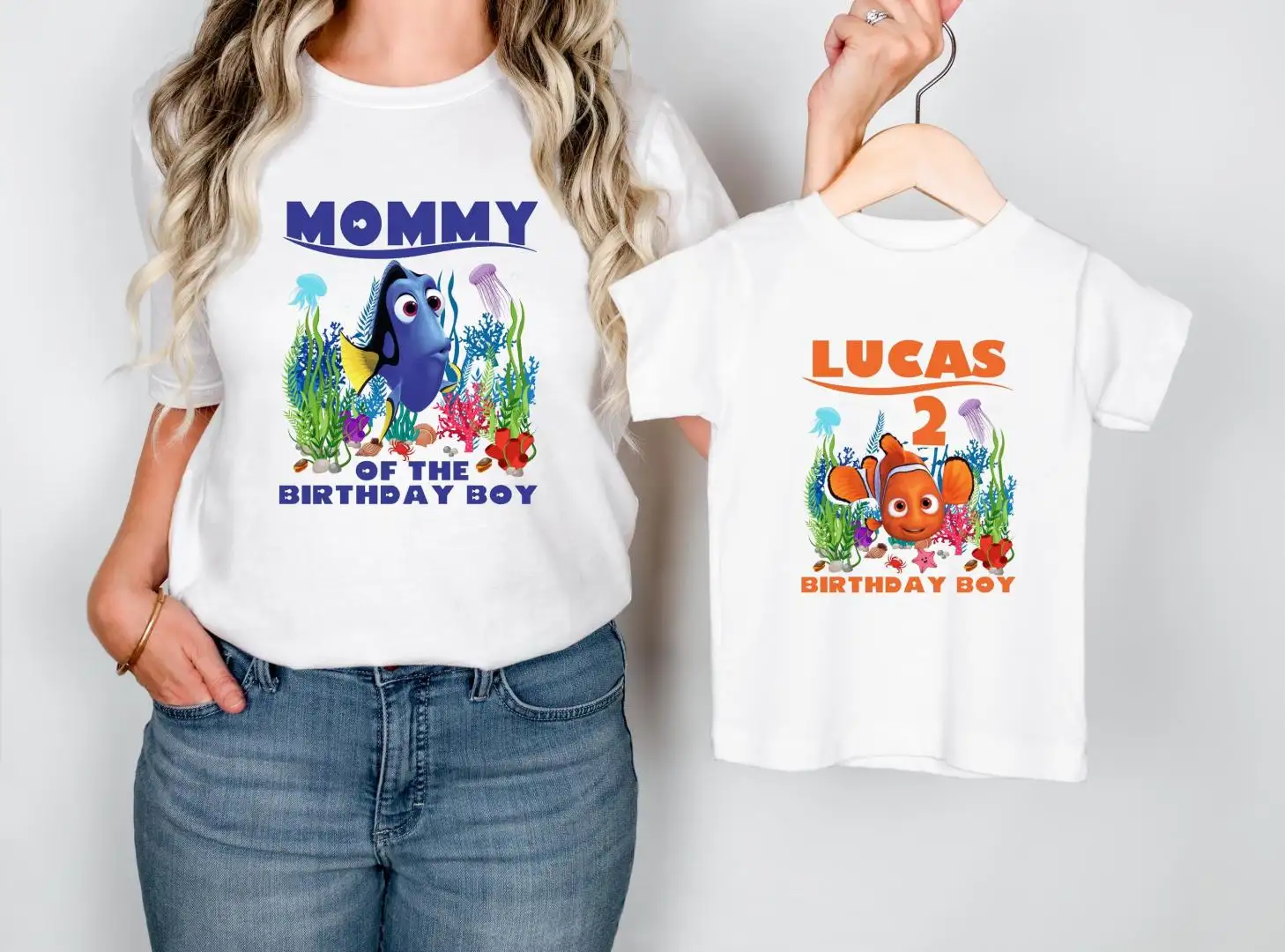 Finding Nemo Disney Birthday Shirt for Boys