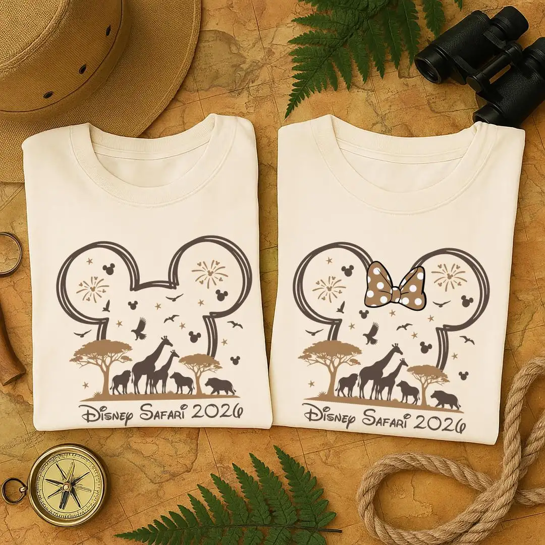 Disney Safari Shirt for Family Zoo Trip