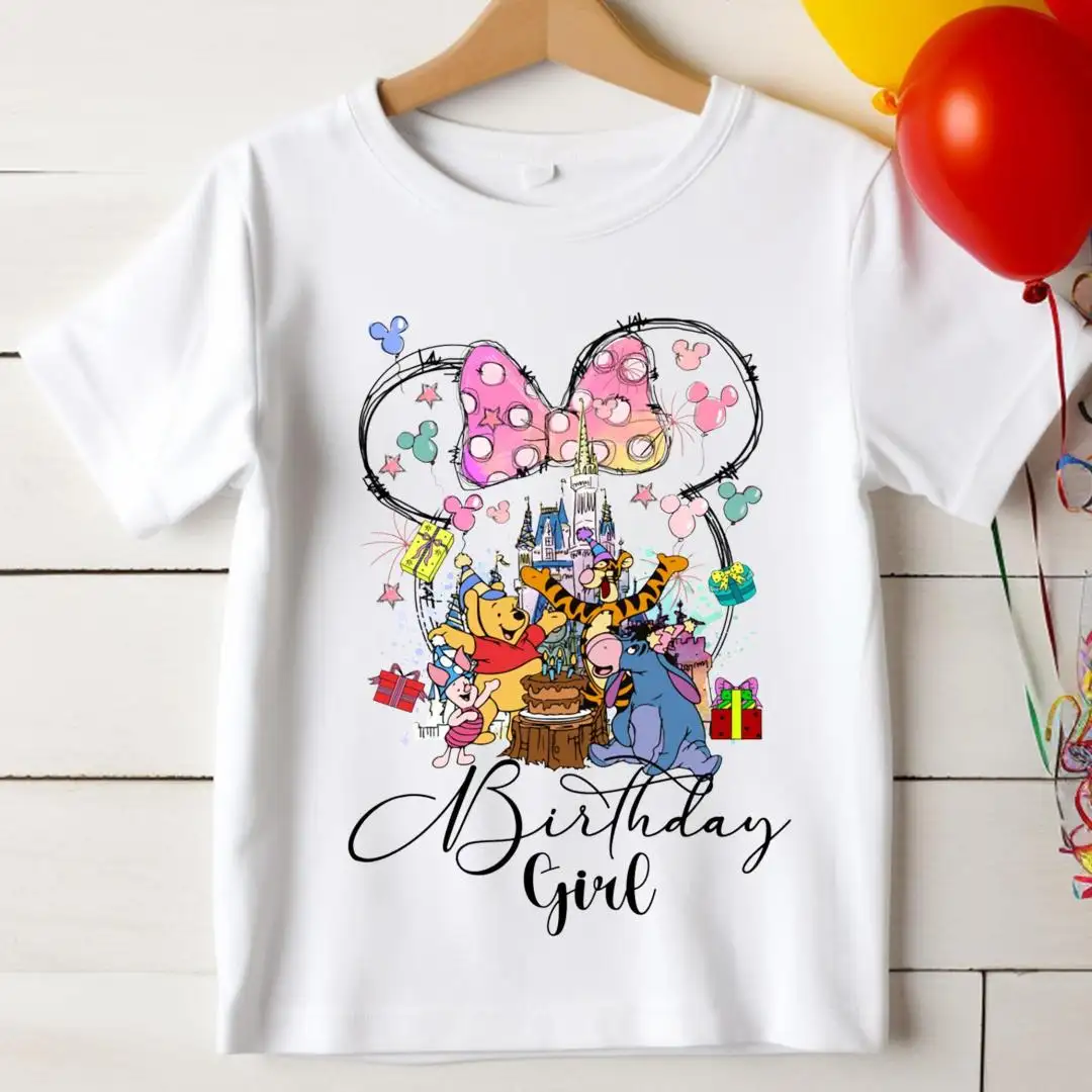 Disney Winnie The Pooh Birthday Party Shirt
