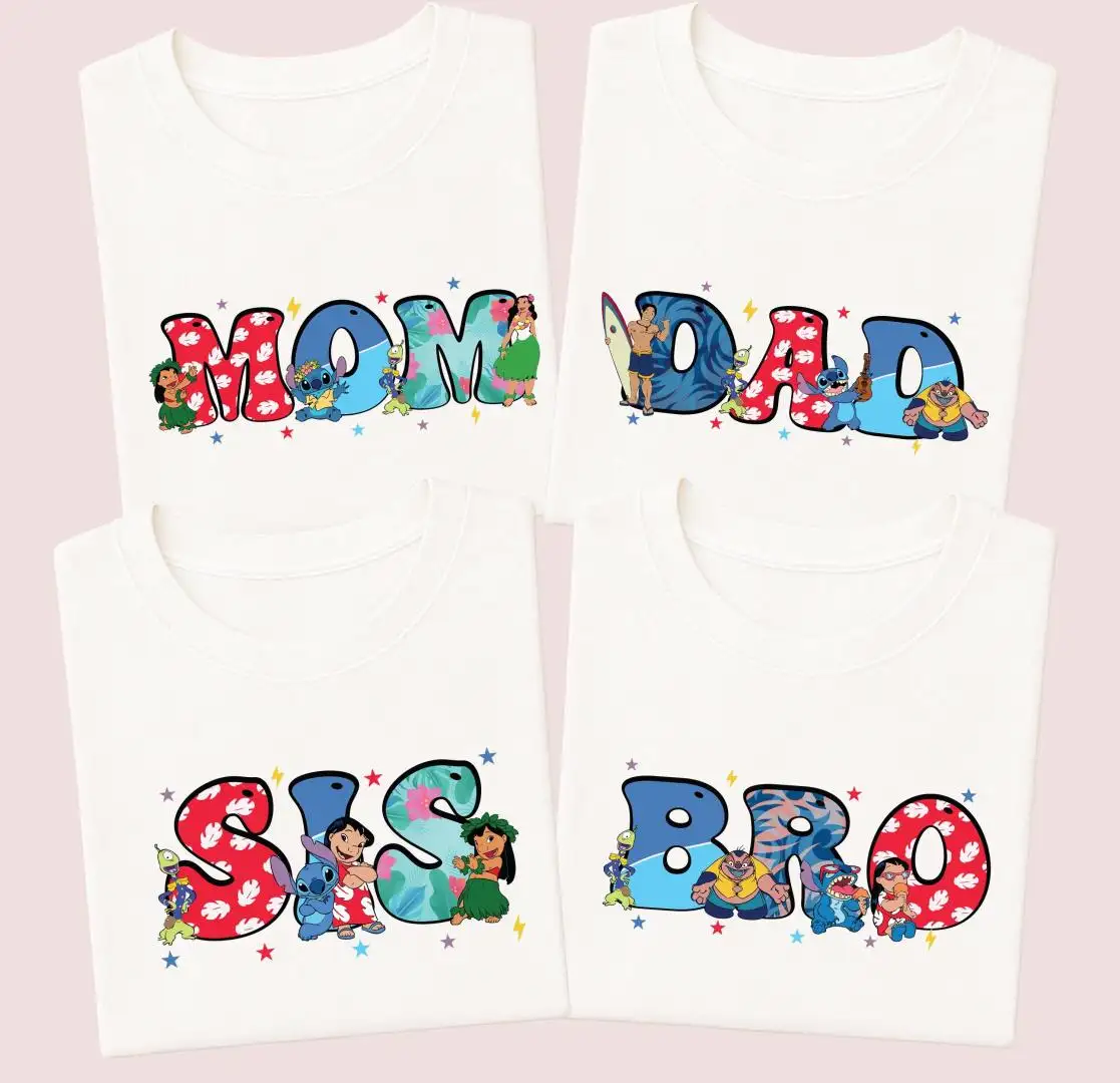 Disney Stitch Family Vacation Shirt