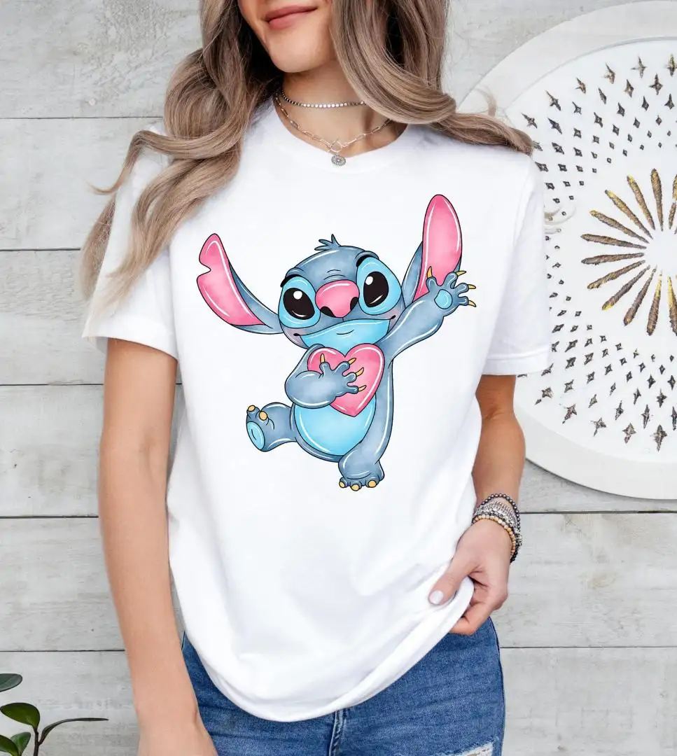 Disney Stitch Shirt for Girls Vacation Gift