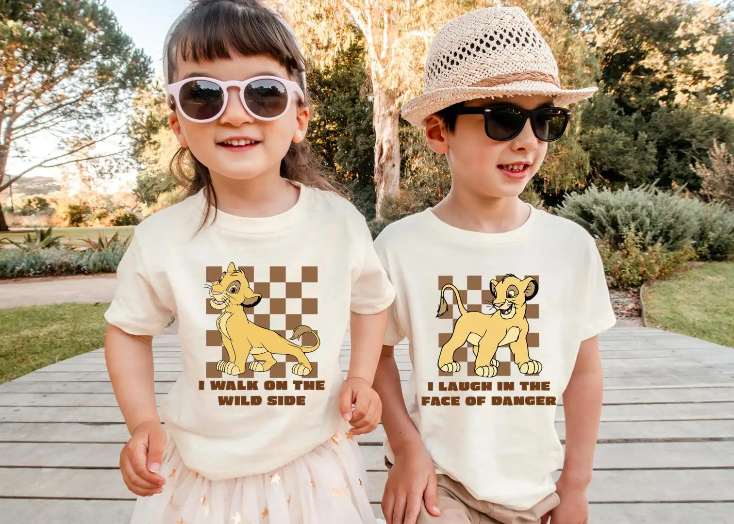 Disney Lion King Siblings Matching Shirt