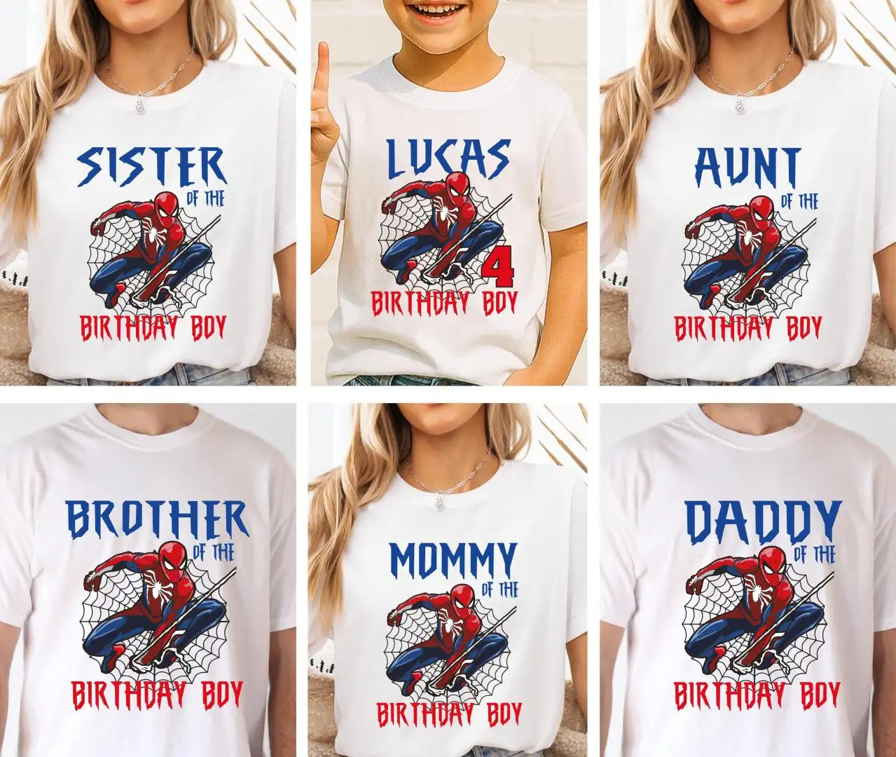 Marvel Spider-Man Birthday Shirt for Kids
