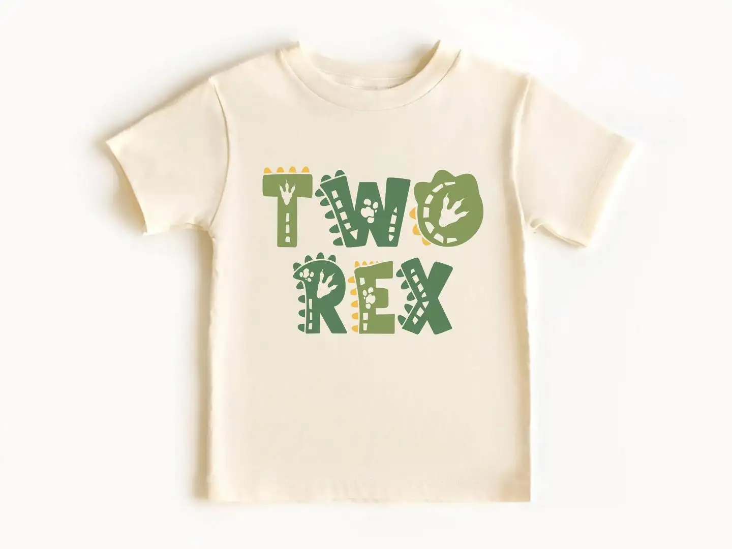 Kids Dinosaur Birthday Shirt with T Rex