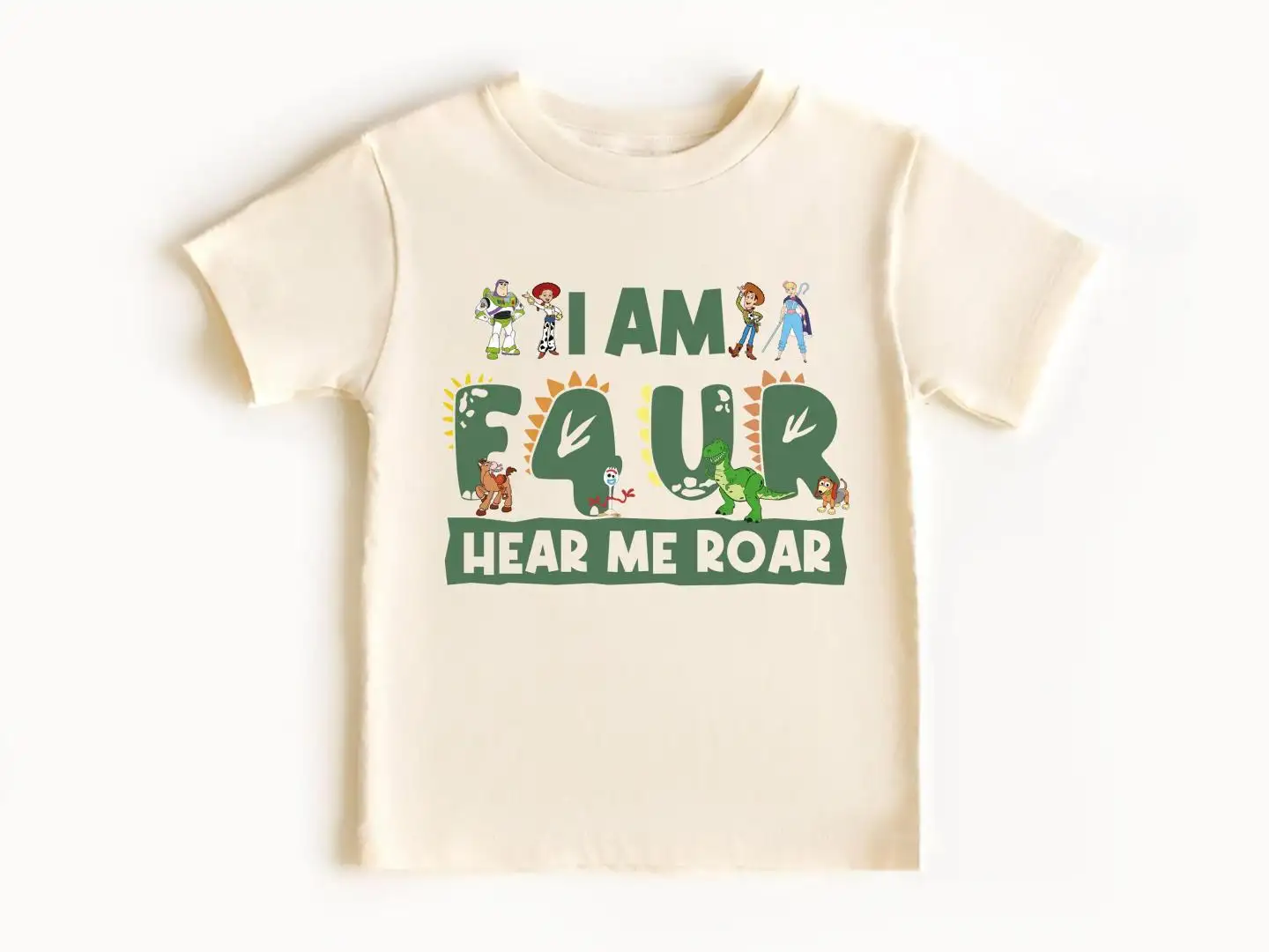 Disney Toy Story 4th Birthday Shirt for Boys