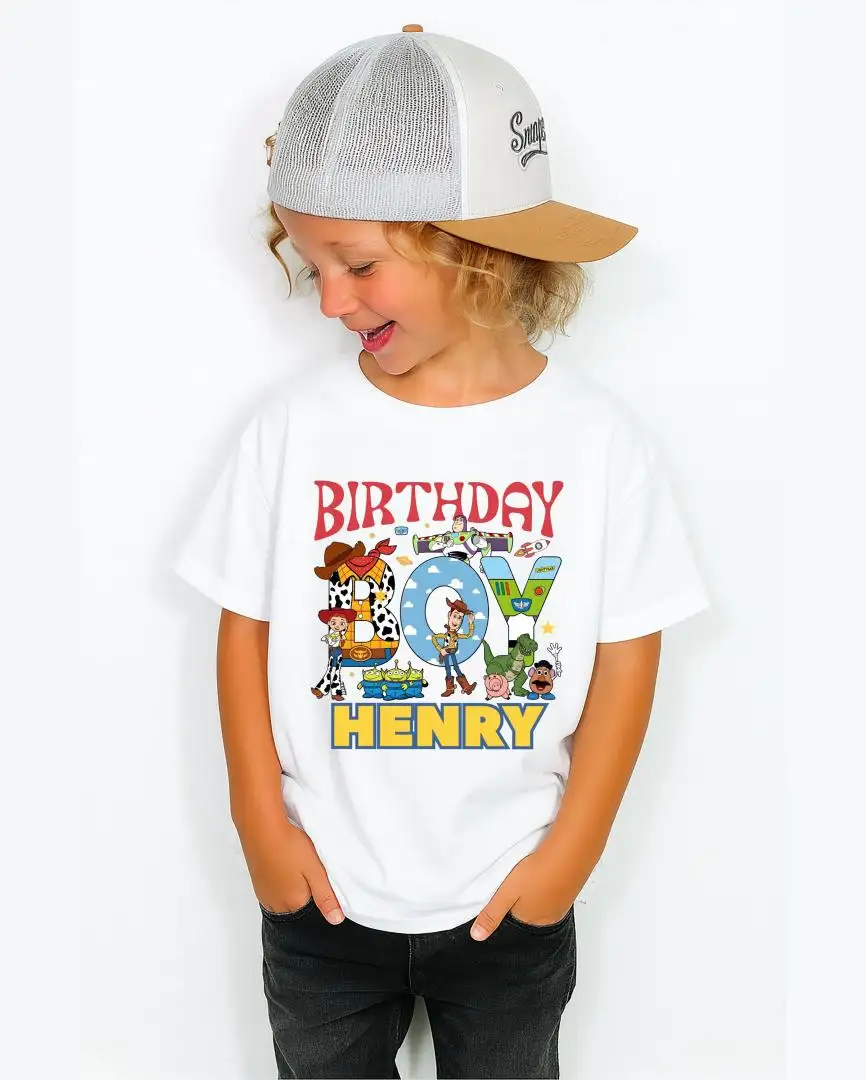 Toy Story Birthday Shirt for Boys Disney Gift