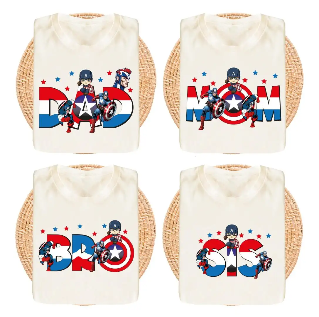 Marvel Avengers Family Shirt for Superhero Moms
