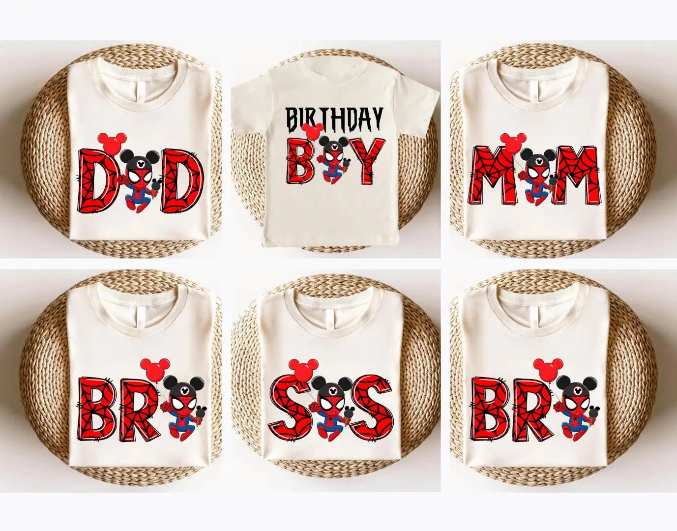 Spiderman Birthday Boy Shirt for Kids Party