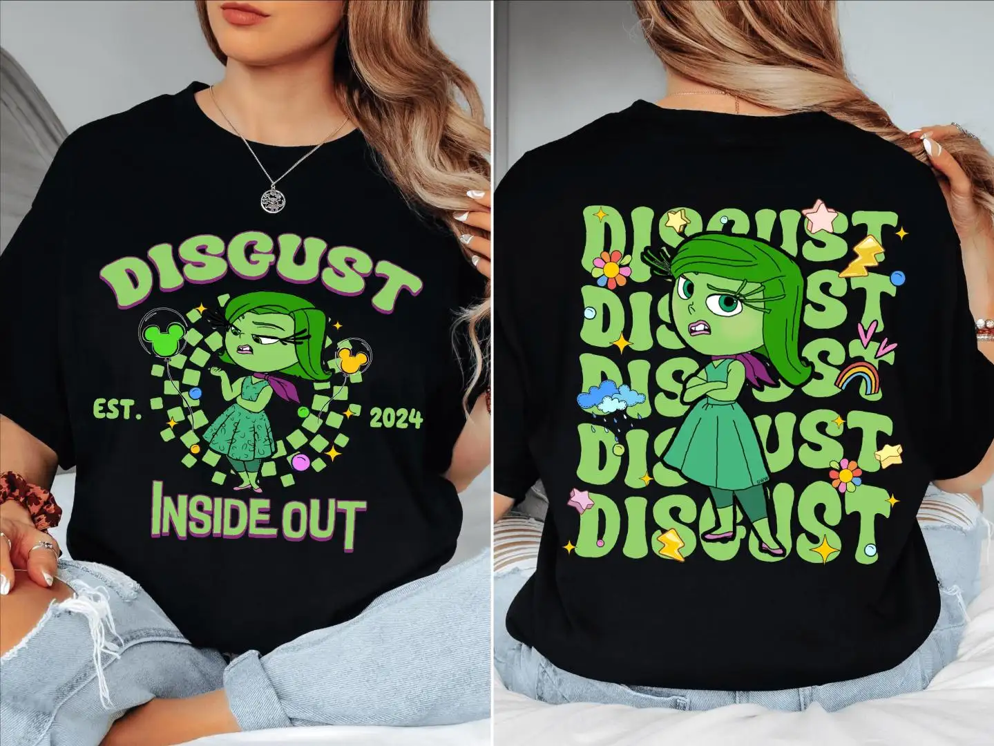 Disney Inside Out Disgust Character Shirt