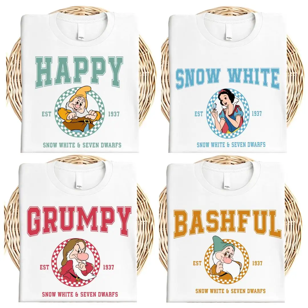 Disney Snow White Seven Dwarfs Graphic Shirt