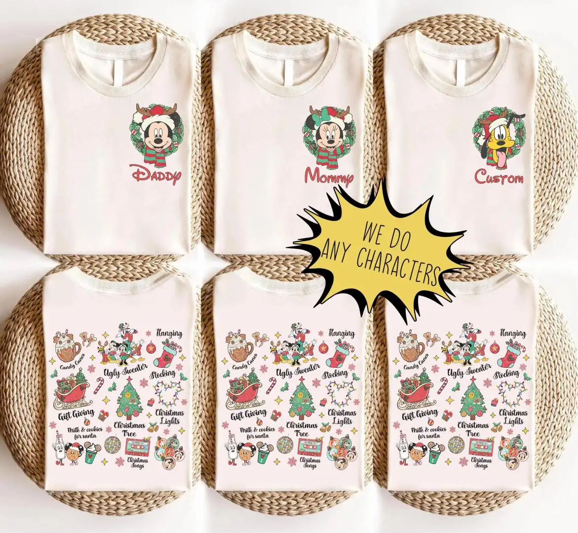 Mickey Santa Disney Christmas Shirt for Family Trips