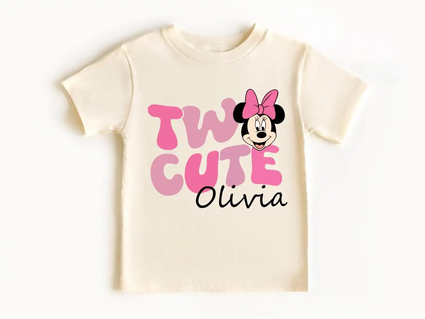 Minnie Two Birthday Shirt for Girls | 2nd Birthday Gift