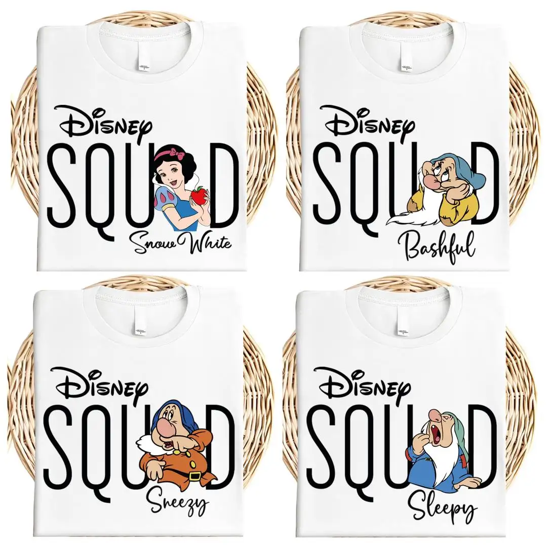 Disney Snow White and Seven Dwarfs Crewneck Shirt