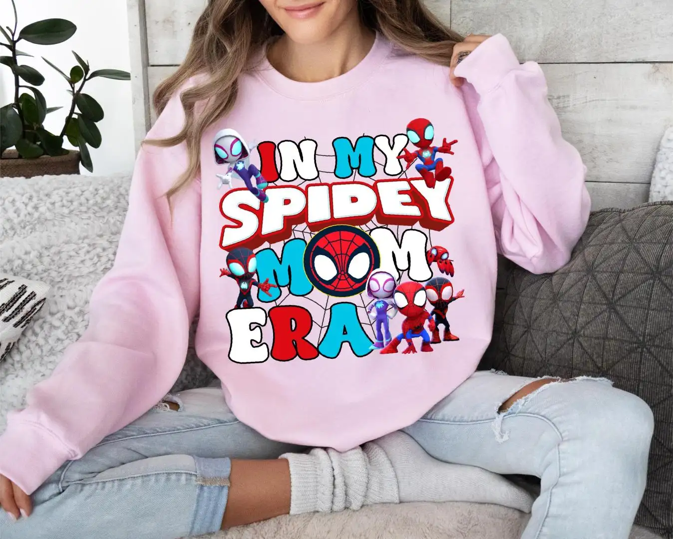 Spidey Mom Era Marvel Shirt for Mothers