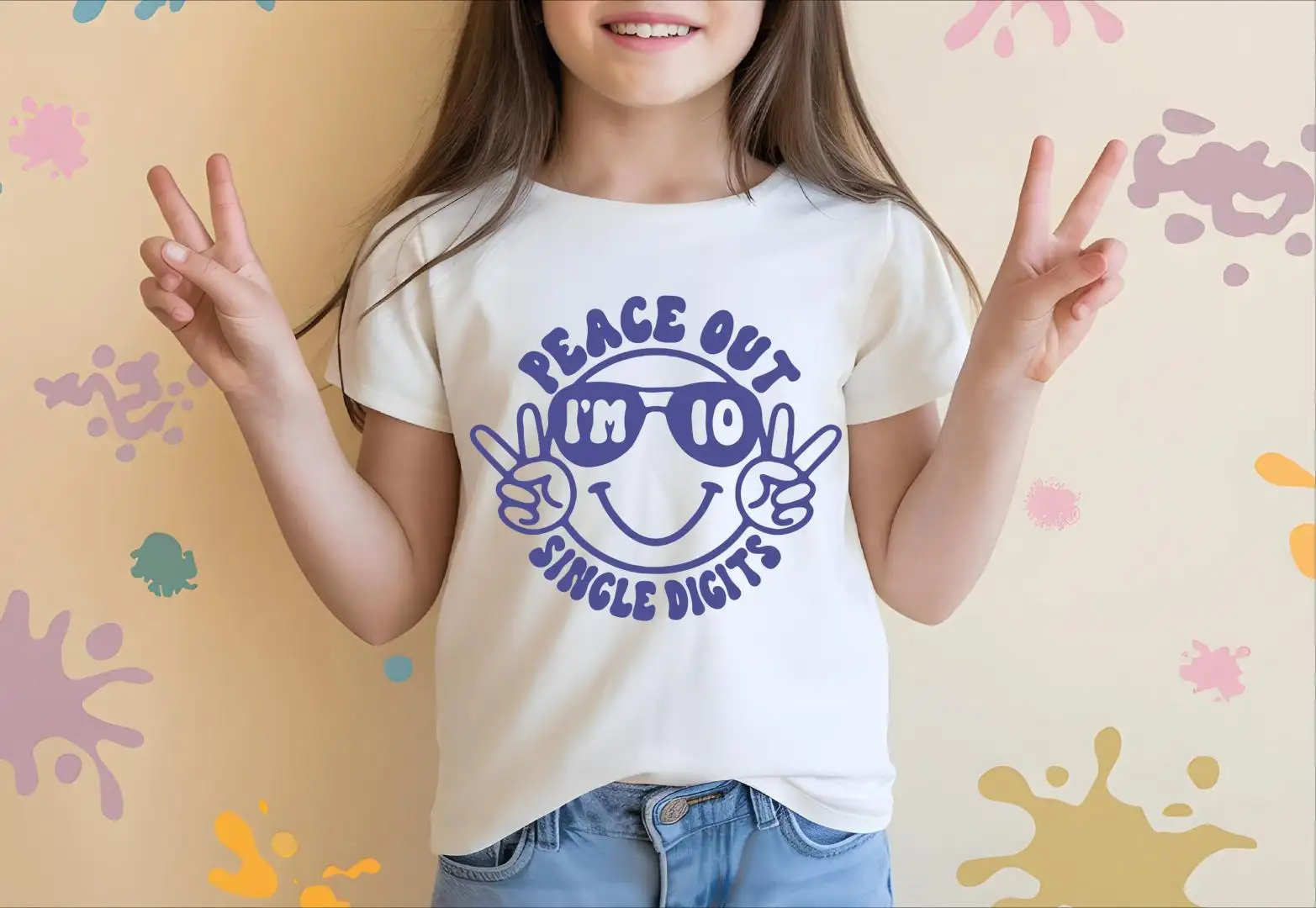 10th Birthday Shirt for Girls & Boys | Double Digits Celebration