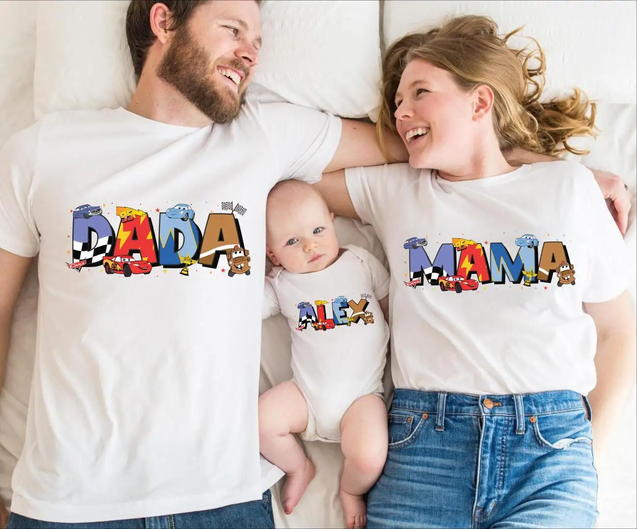 Custom Disney Cars Family Shirt for Vacation
