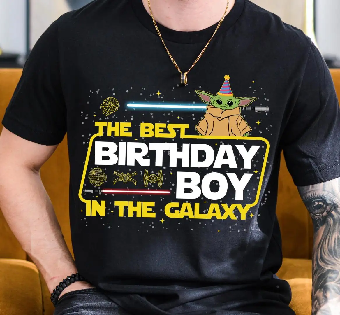 Star Wars Birthday Boy Shirt for Disney Galaxy's Edge Trip