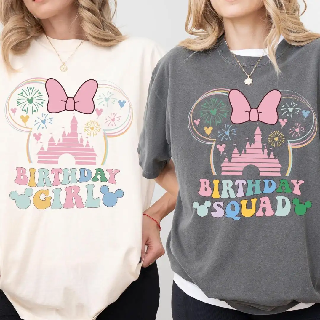 Disney Birthday Girl Shirt for the Squad Trip
