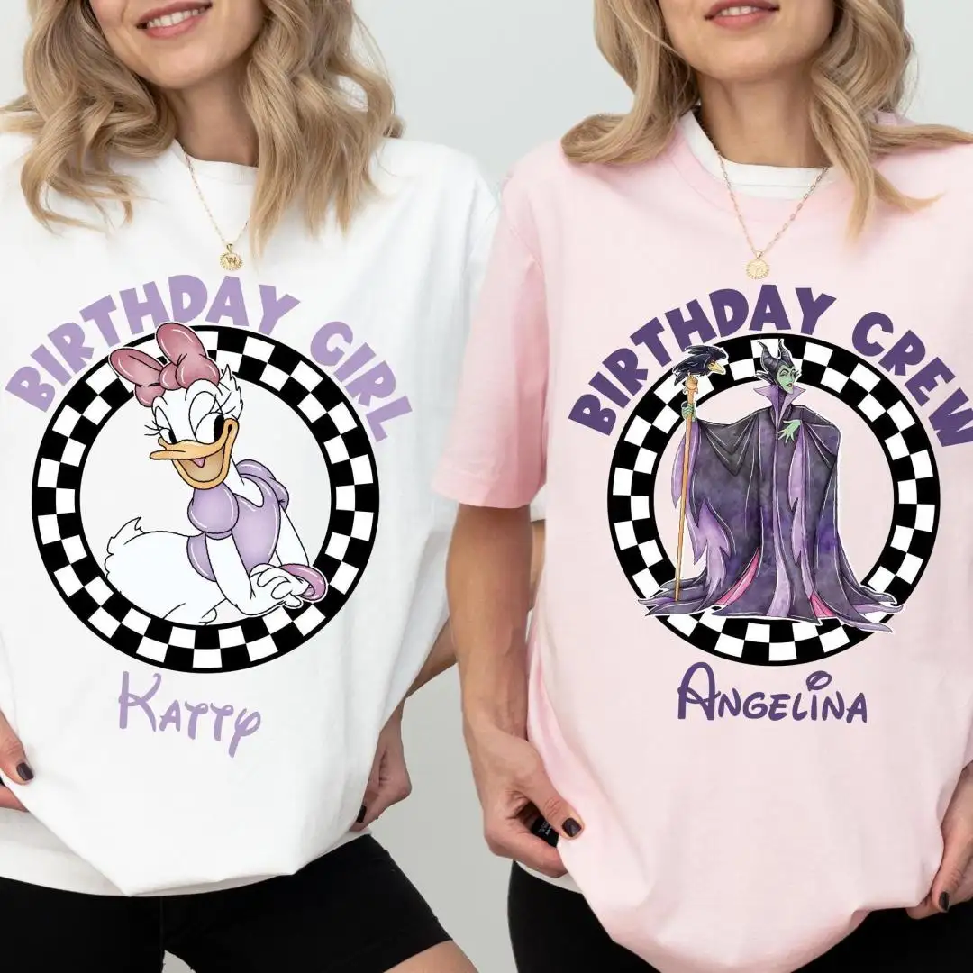 Disney Birthday Shirt for Girls Trip Crew