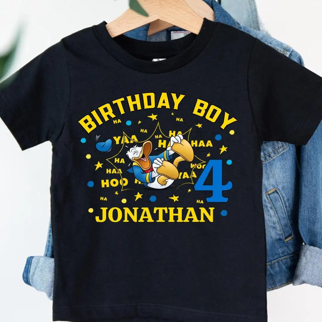 Disney Donald Duck Birthday Boy Shirt for Toddlers