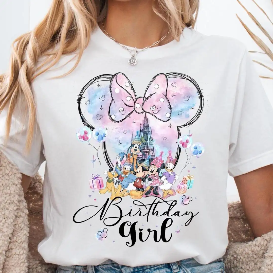 Disney Birthday Girl Shirt for Women