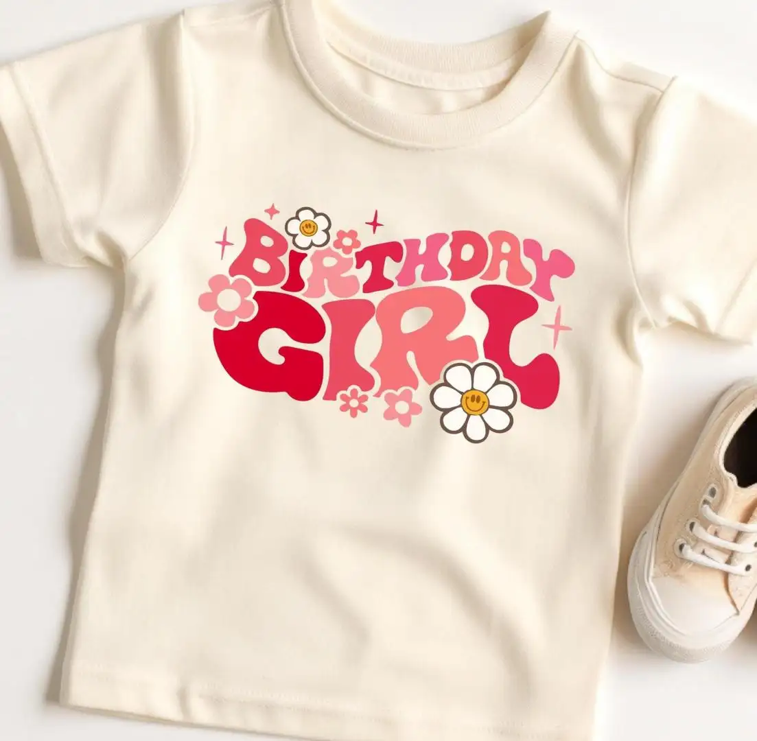 Floral Birthday Girl Era Shirt