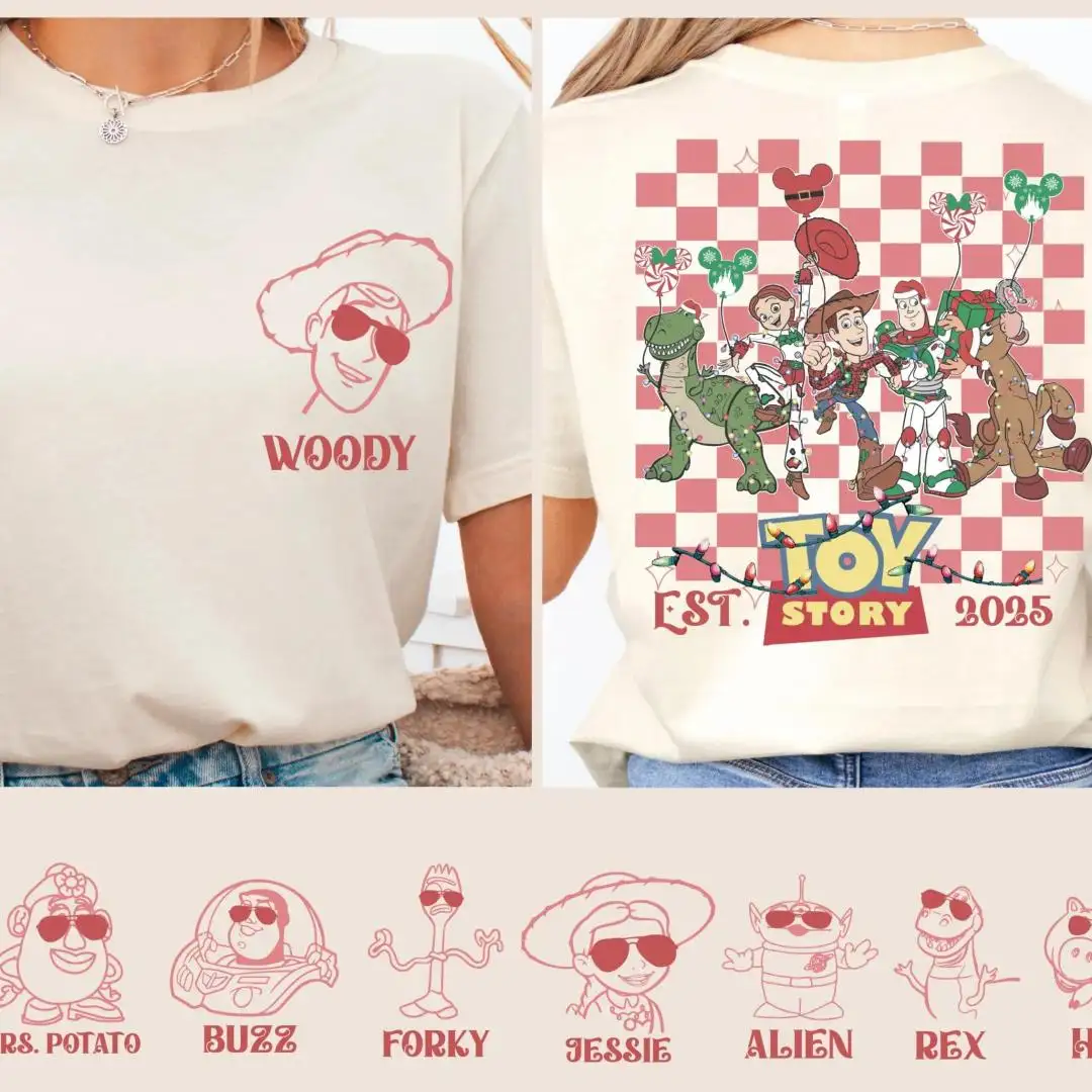 Toy Story Christmas Shirt Family Matching Disney