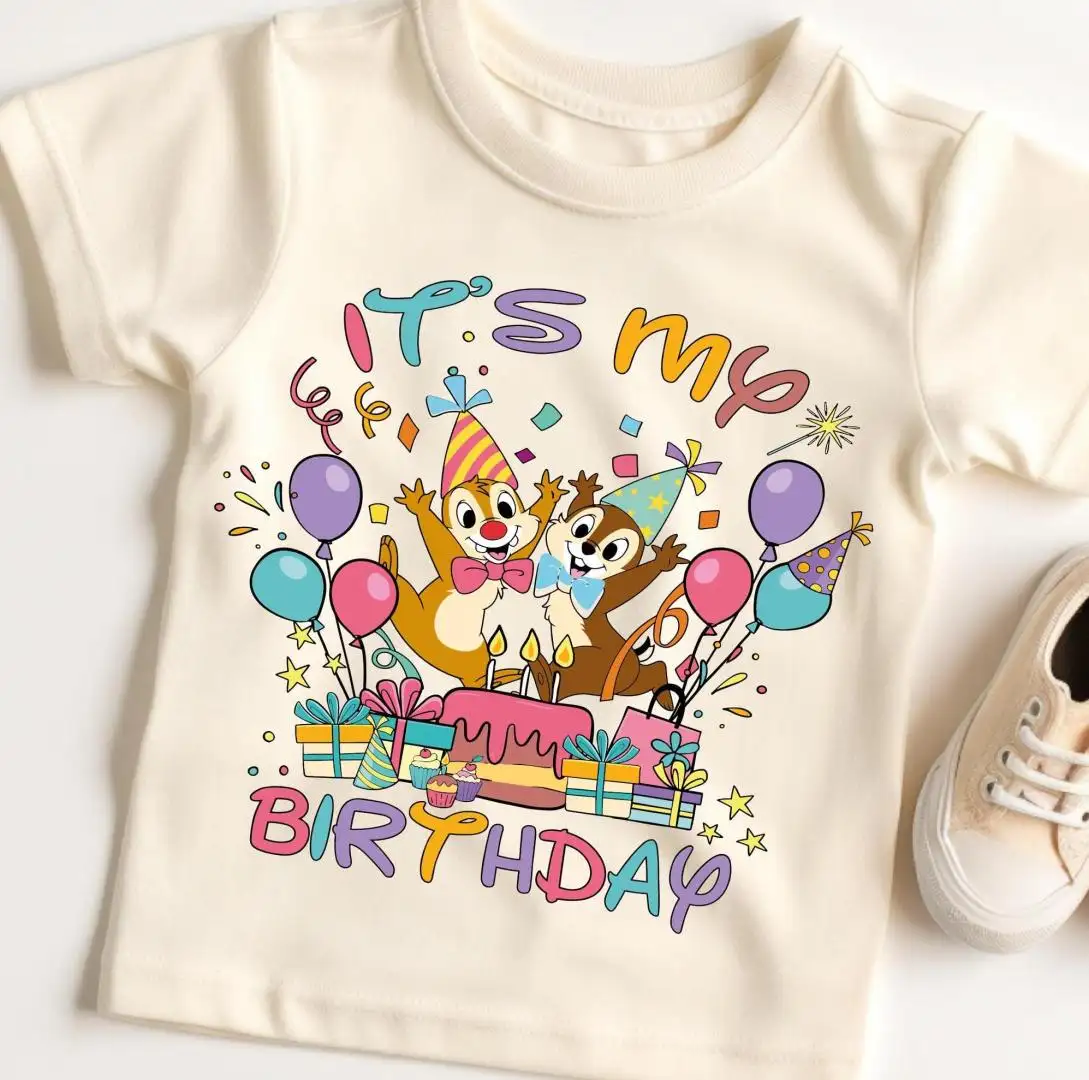 Disney Chip and Dale Birthday Party Shirt