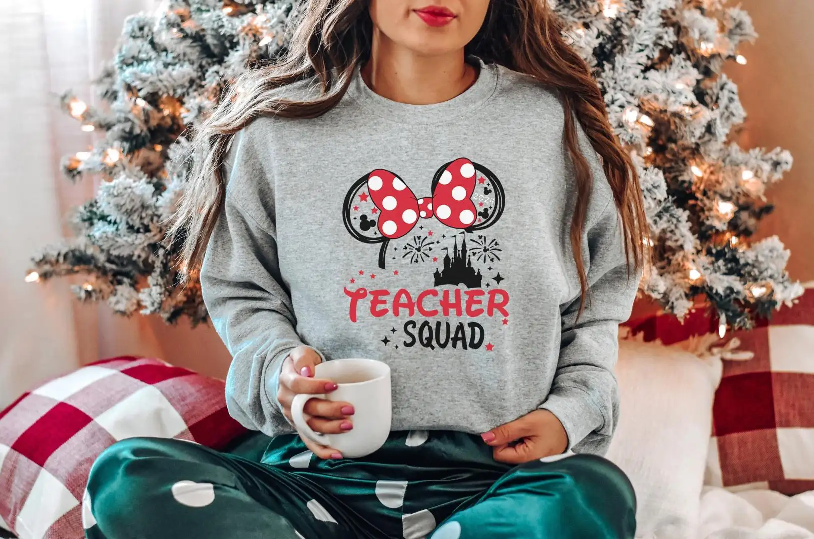 Mouse Teacher Squad Graphic Shirt for Educators