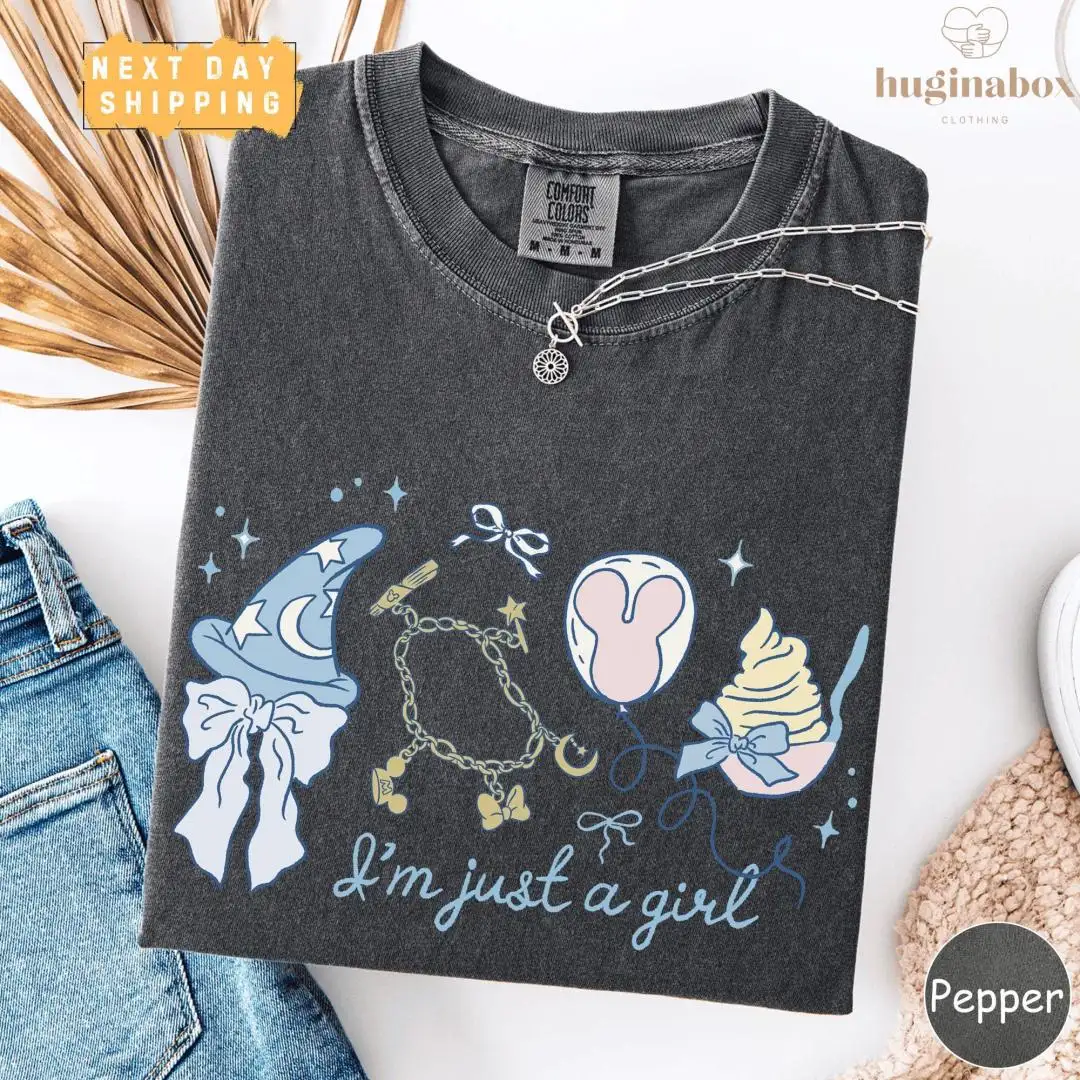 Retro Coquette Bow Disney Magic Kingdom Birthday Shirt