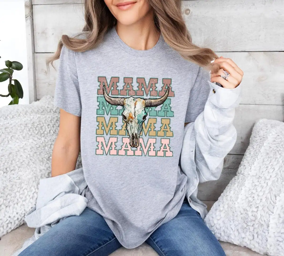 Country Mama Western Shirt for Mother's Day Gifts