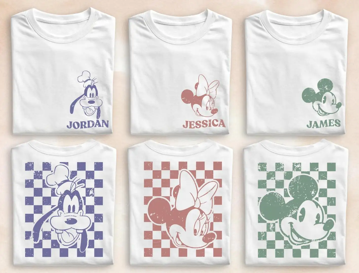 Custom Retro Disney Shirt for Family Vacation