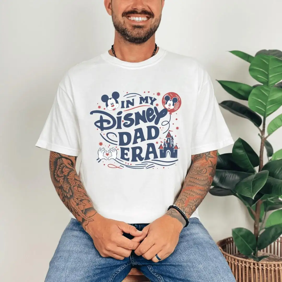 Disney Dad Era Shirt for Father's Day Gift