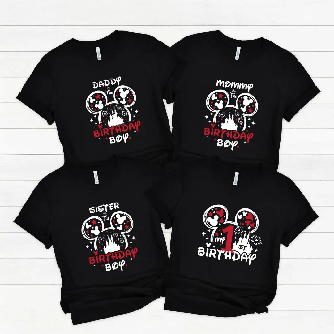 Disney Birthday Boy Shirt for Disneyworld Family