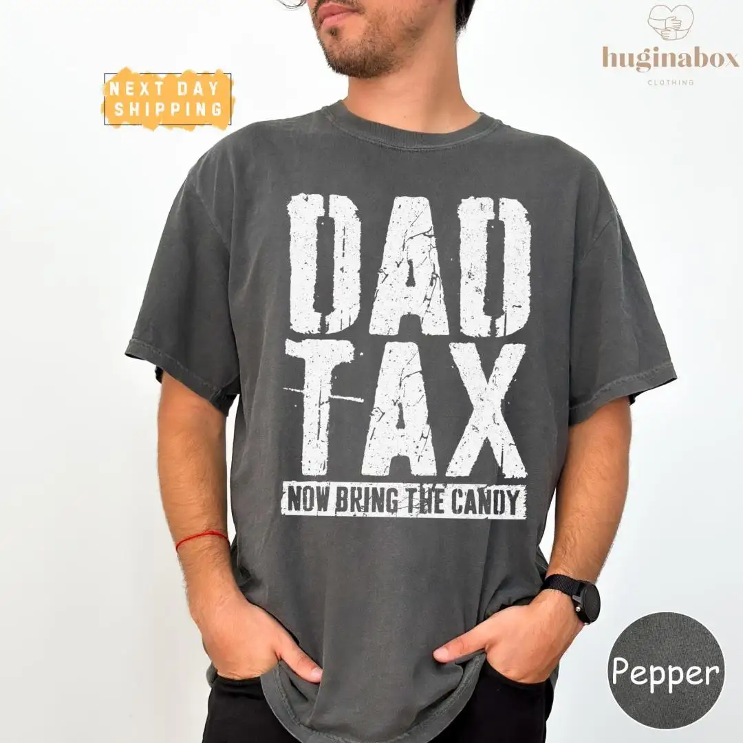 Funny Dad Tax Graphic Shirt for Father's Day Gifts