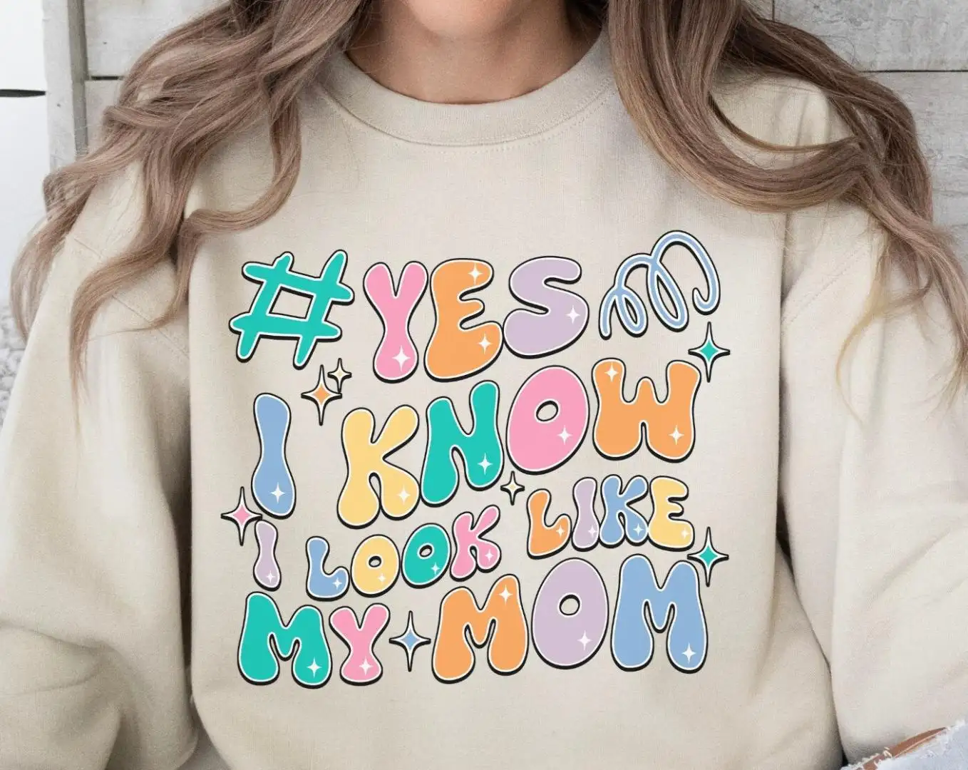 Funny Mom Shirt | I Look Like My Mom Gift