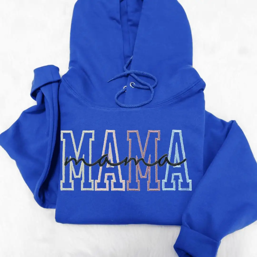 Mama Embroidered Shirt | Cozy Birthday Gift For Mom