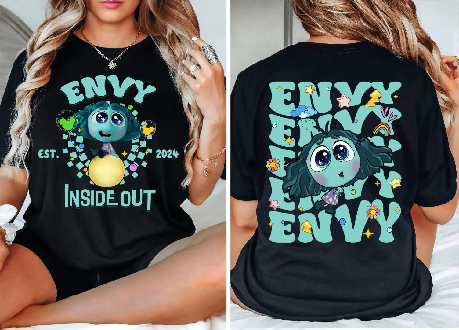 Disney Inside Out 2 Movie Emotion Shirt