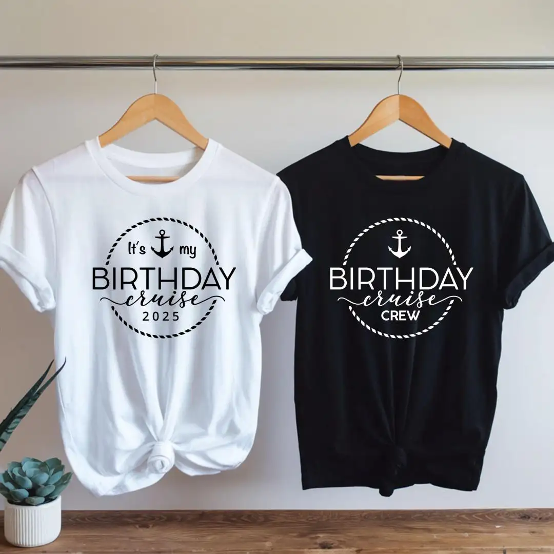 Birthday Cruise Party Shirt for Men