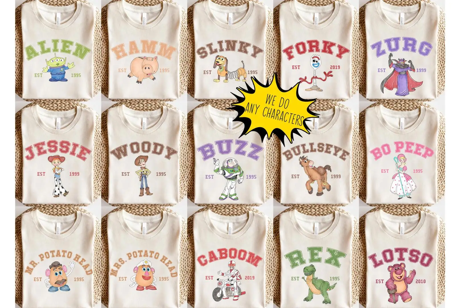 Toy Story Disney Shirt for Family Matching Birthday