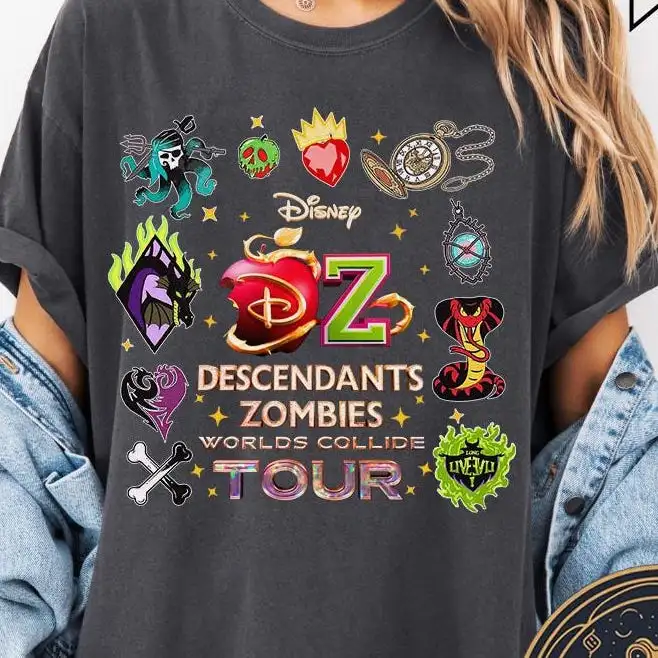 Disney Zombies Tour Shirt | Summer Festival Matching Shirt