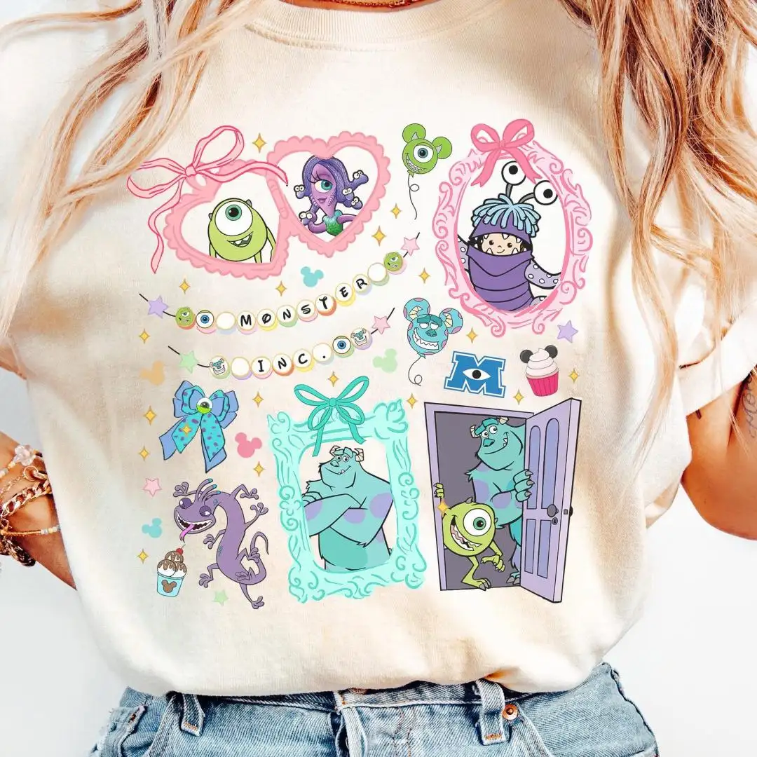 Retro Disney Monster Inc Shirt for Girls Trip Birthday