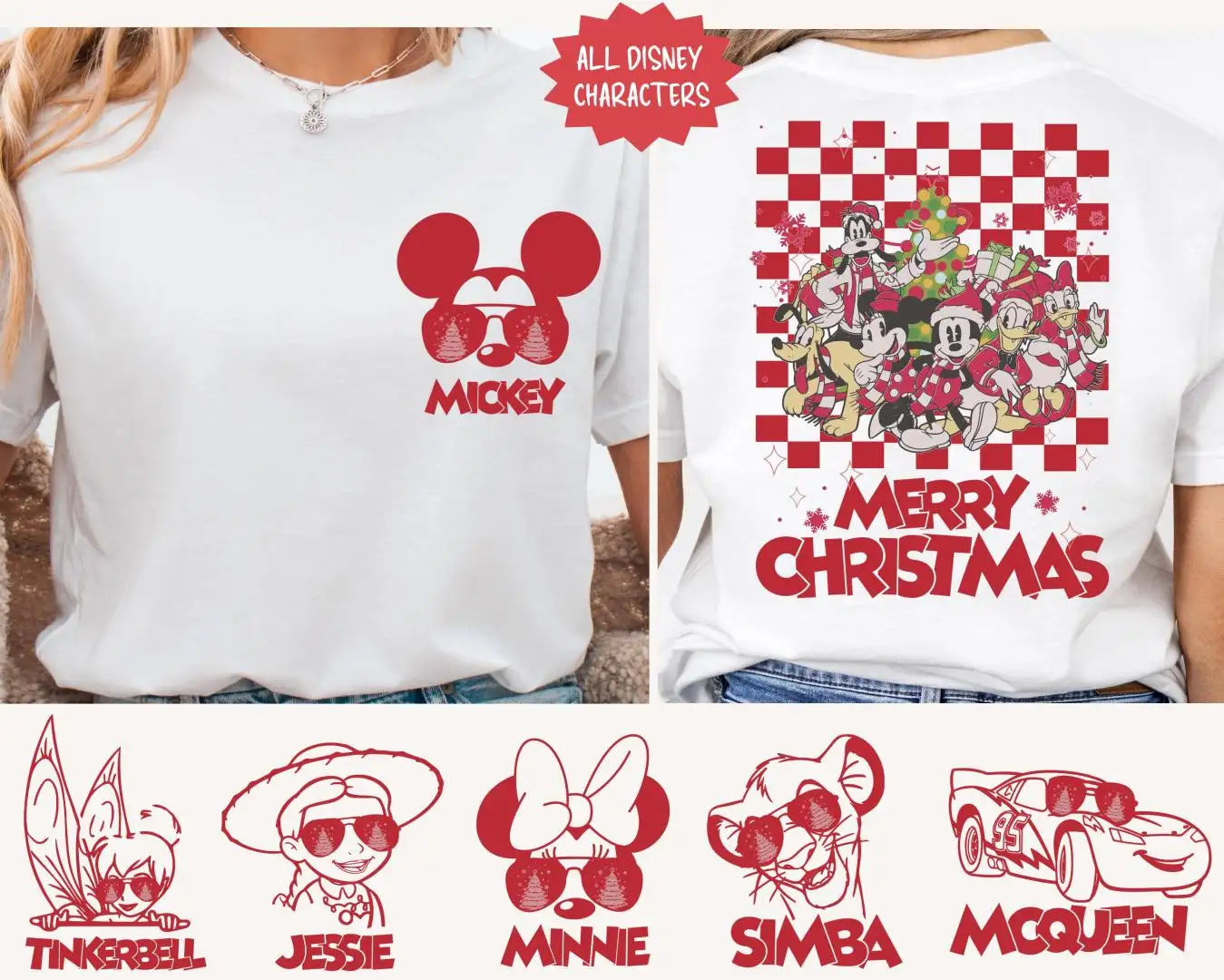 Disney Family Matching Christmas Shirt for Disney World Trip