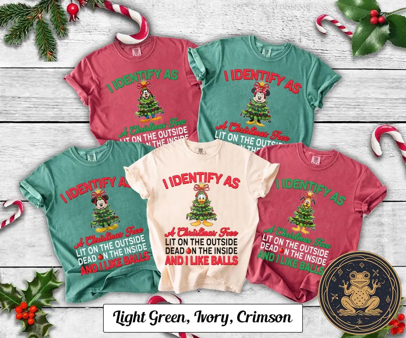 Custom Disney Christmas Tree Shirt