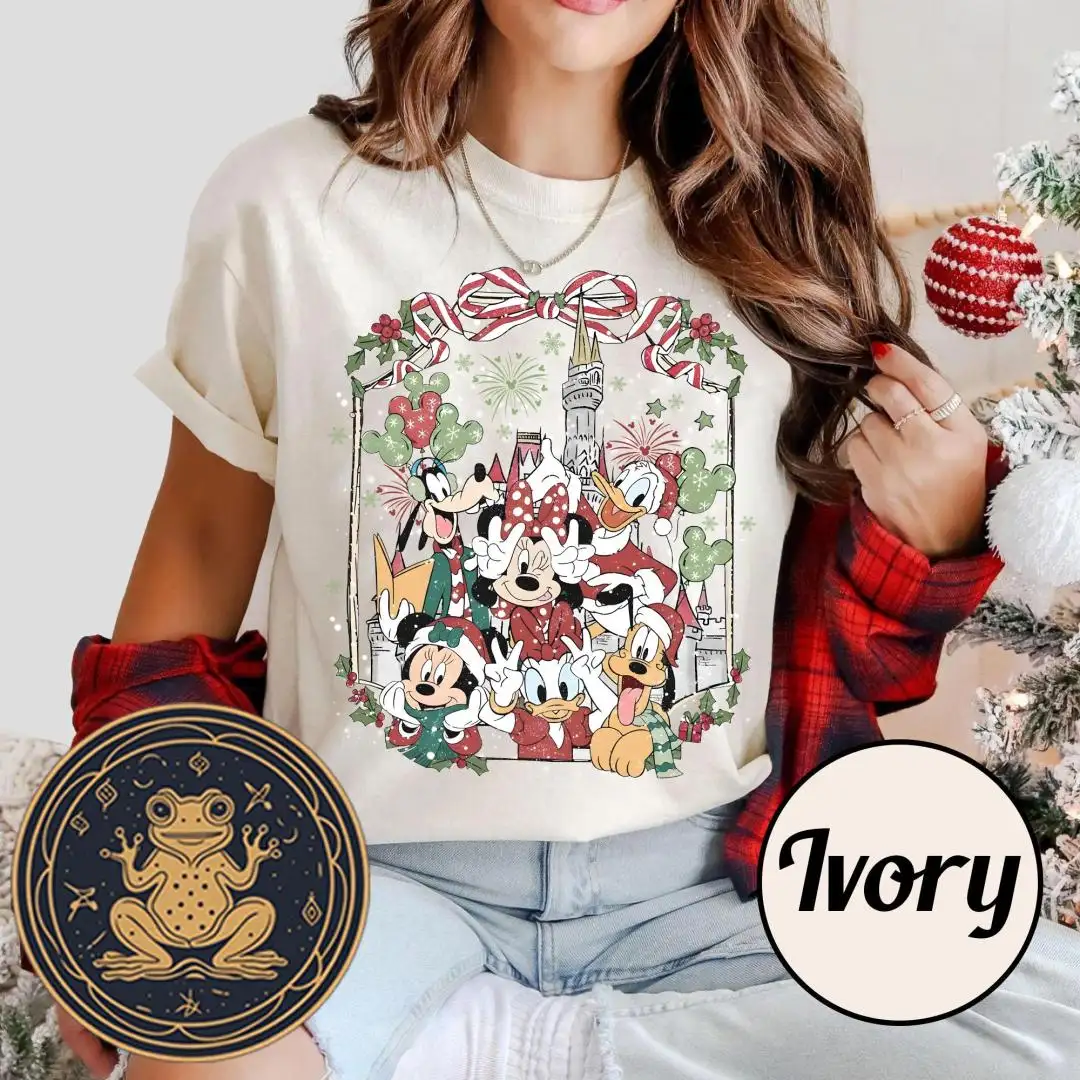 Disney Christmas Magic Kingdom Holiday Shirt for Family