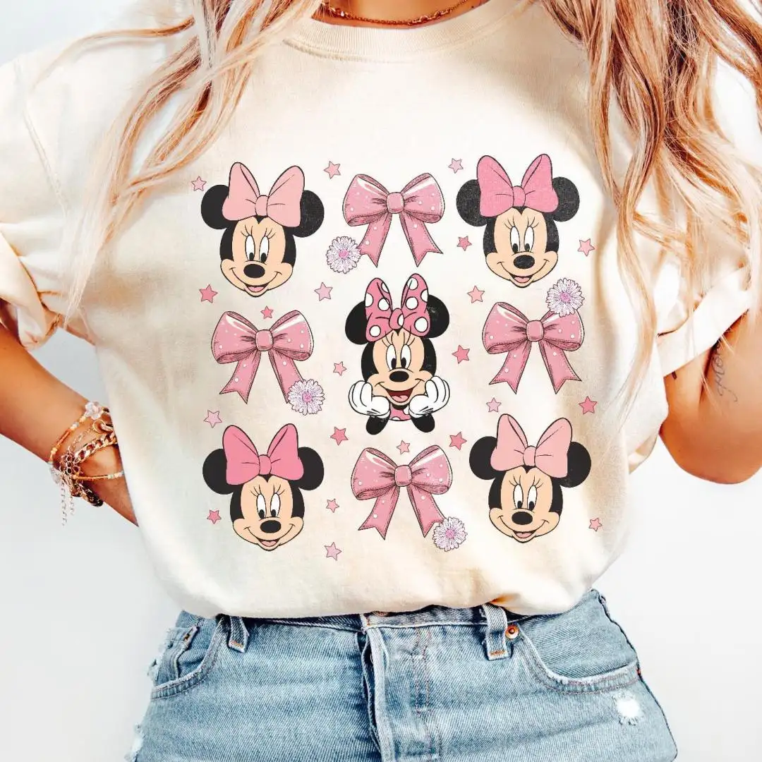 Retro Disney Minnie Coquette Shirt for Girls Birthday Trip