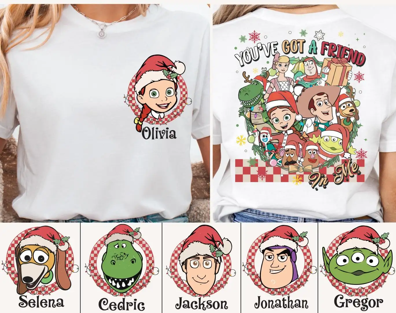 Toy Story Christmas Shirt Disney Friend In Me Matching