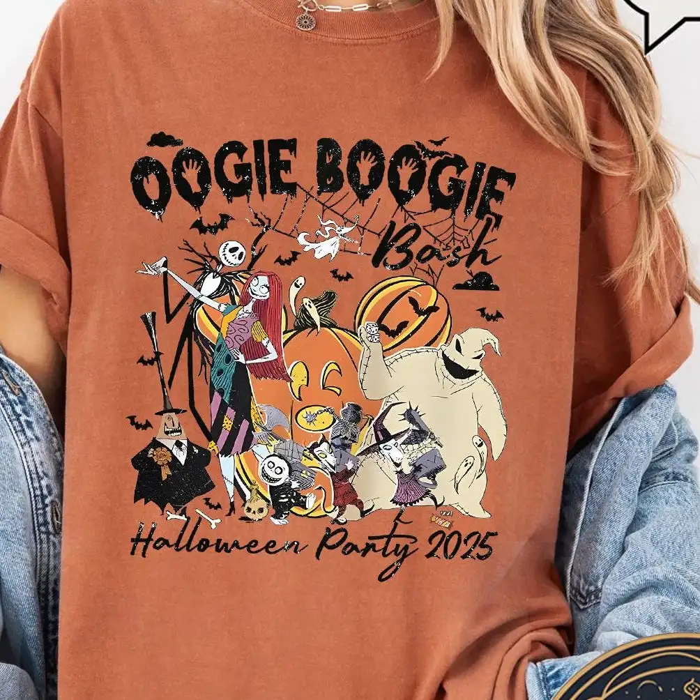 Retro Oogie Boogie Bash Halloween Party Shirt